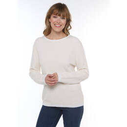 Pull en laine maille chevrons