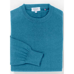 Pull mérinos ras du cou