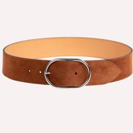 Ceinture Axelle - Velours marron
