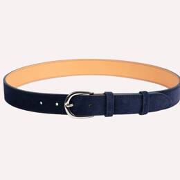 Ceinture Achille - Velours bleu nuit