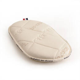 Matelas couffin 30x76 mousse laine et coton bio - Matelas No Stress