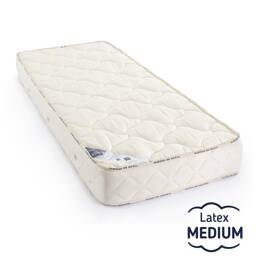 Matelas Latex Souple 5 Zones Épais - 21 Cm 80x180 - Matelas No Stress