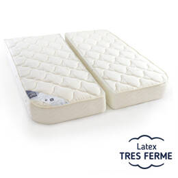 Matelas Latex 5 Zones TRES FERME corbeille