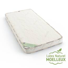 Matelas Lit Cabane En Latex Naturel - 12 Cm 90x190 - Matelas No Stress