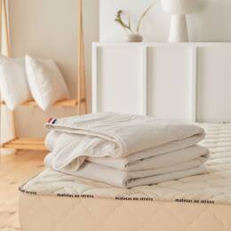 Couette Naturelle Lin, Chanvre Et Coton - Toutes Tailles 140x200 - Matelas No Stress
