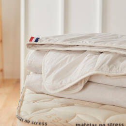 Couette naturelle lin, chanvre et coton - Toutes tailles - Matelas No Stress