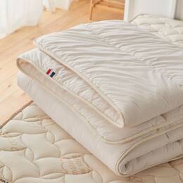 Couette Naturelle Bébé Et Enfant En Laine - 4 Saisons 110x140 - Matelas No Stress