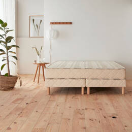 Ensemble Matelas latex SOUPLE et son Sommier Tapissier en promotion