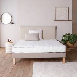 Pack Essentiel - Ensemble Sommier + Matelas Mémoire De Forme 100+100x200
