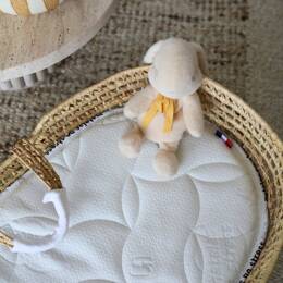 Matelas Couffin Bambou - 6 Cm 30x76 - Matelas No Stress