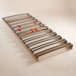 Sommiers plat 80+80x220 pour literie 160x220