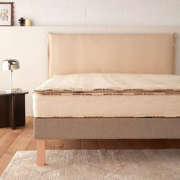 Surmatelas en laine et coton bio