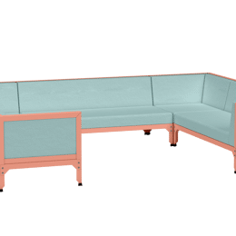 Grand canapé en U Hegoa - Composition