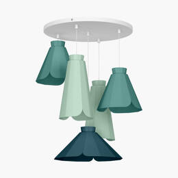 Set de 5 suspensions Ankara