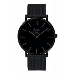 Montre Homme La Milanaise noire fond noir