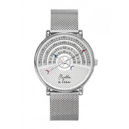 Montre Mixte La Rapporteuse maille chromée