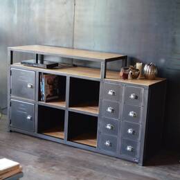 Meuble Hi-Fi pour vinyles et CD - SYSIPHE