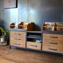 Mobilier Hi-Fi design fabriqué en France - LINOS