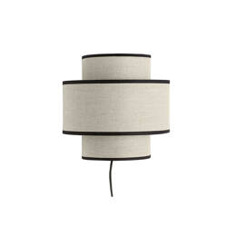 Applique murale design en lin H24 cm SLOT