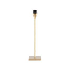 Pied de lampe or