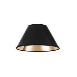 Abat-jour contre collé forme victorienne lackfolie noir