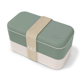 La boite bento made in France - monbento MB Original vert Natural