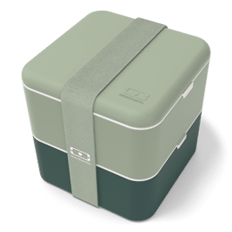 Le bento carré made in France - monbento MB Square vert Bicolor