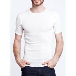 Tee-shirt thermique laine · Aimé - Blanc