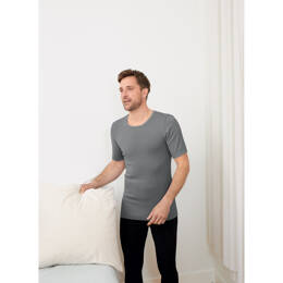 Tee-shirt thermique laine · Aimé - Gris
