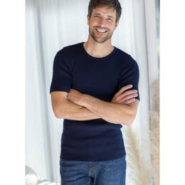 Tee-shirt thermique en laine · Firmin - Bleu
