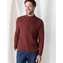 Pull irlandais · Marius - Rouge