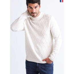 Pull irlandais · Marius - Blanc