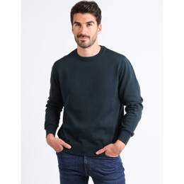 Pull laine mérinos · Maurice - Vert