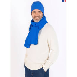 Bonnet en laine · Pierre - Bleu
