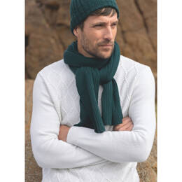 Bonnet en laine · Pierre - Vert