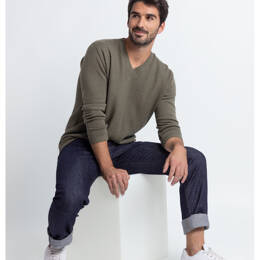 Pull chevrons · Fernand - Vert
