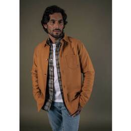 VESTE TRADITION MOUTARDE