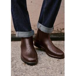 BOOTS MONTPLUIE MARRON JACQUARD
