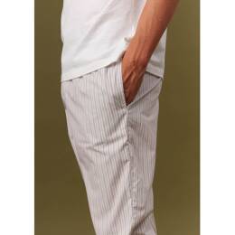 PYJAMA REVE RAYURES TERRACOTTA