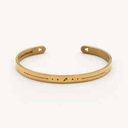 Bracelet Signes du Zodiaque x12 - Doré - Sagittaire