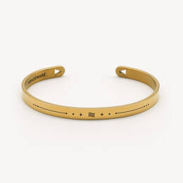 Bracelet Signes du Zodiaque x12 - Doré - Verseau