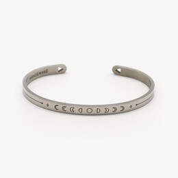 Bracelet Cycle de lune - Argenté