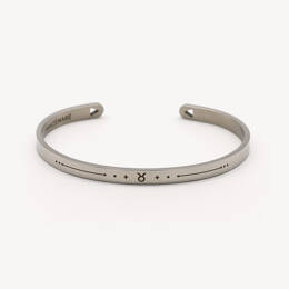 Bracelet Taureau - Signe du Zodiaque - Argenté