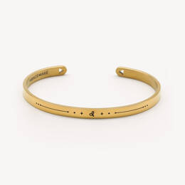 Bracelet Lion - Signe du Zodiaque - Doré