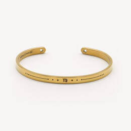 Bracelet Vierge - Signe du Zodiaque - Doré