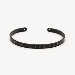 Bracelet Futhark - Noir