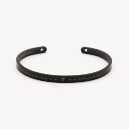 Bracelet Bélier - Signe du Zodiaque - Noir