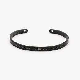 Bracelet Vierge - Signe du Zodiaque - Noir