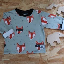 Tshirt Manches longues Renards - Moomie