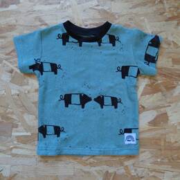 Tshirt Cochon bleu - Moomie